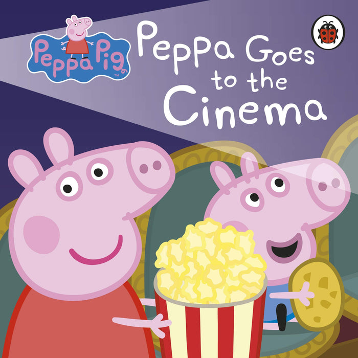 Peppa Pig: Peppa Goes to the Cinema by Peppa Pig - Board Book cover