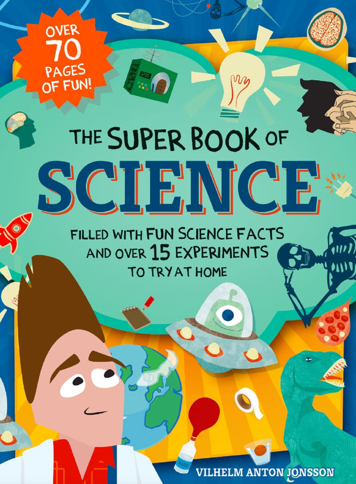 The Super Book of Science by Vilhelm Anton Jonsson - Hardcover cover