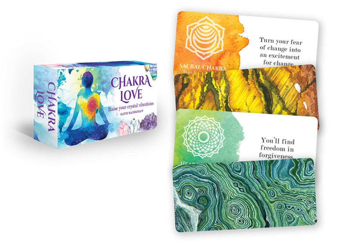 Chakra Love (Rockpool Mini Cards) by Katie Manekshaw - Cards cover