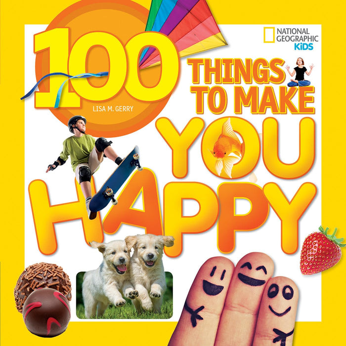 100 Things to Make You Happy (NGK 100 Things) by Lisa M. Gerry - Paperback cover
