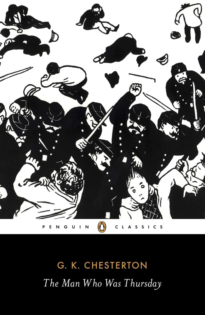 The Man Who Was Thursday: A Nightmare (Penguin Classics) by G. K. Chesterton - Paperback cover