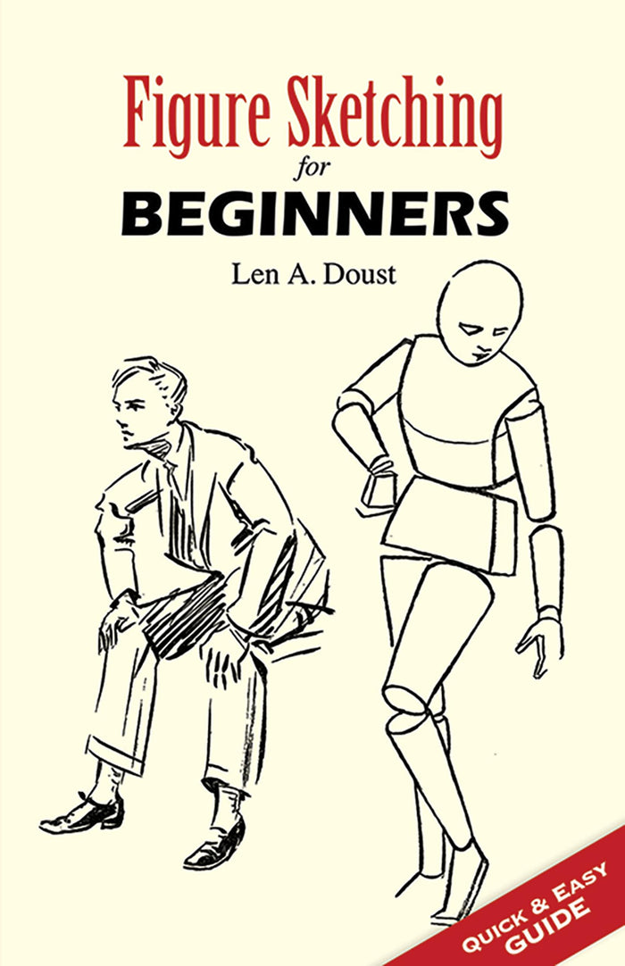 Figure Sketching for Beginners by Len A. Doust - Paperback cover