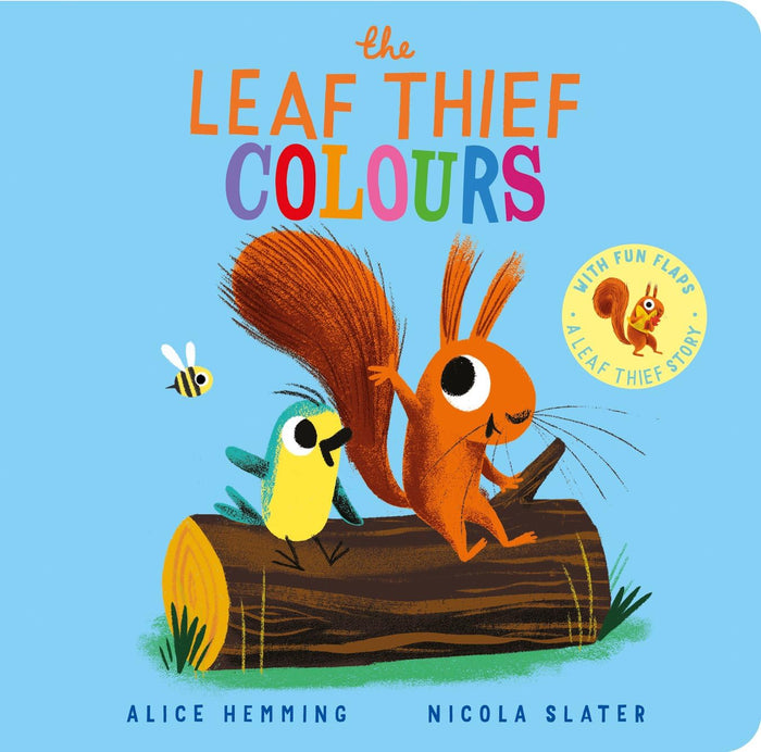 The Leaf Thief - Colours (CBB) by Alice Hemming - Board Book cover