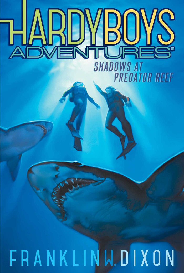 Shadows at Predator Reef (Hardy Boys Adventures) by Franklin W. Dixon - Paperback cover