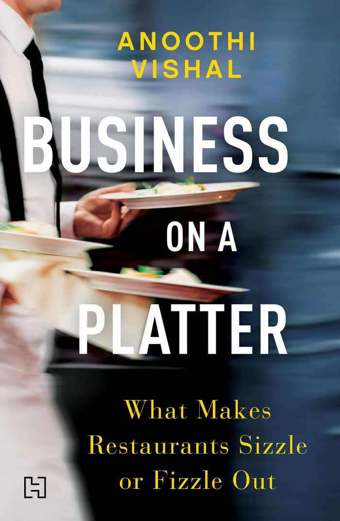 HACHETTE INDIA Business on a Platter by Anoothi Vishal - Paperback cover