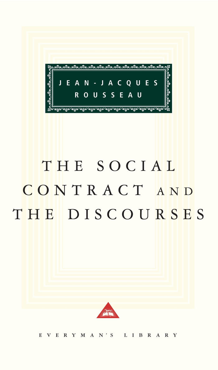 The Social Contract by Jean-Jacques Rousseau - Hardcover cover