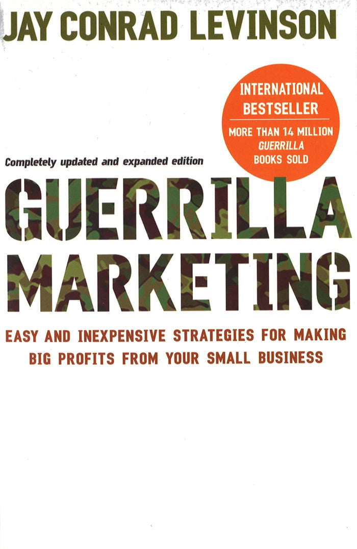 Guerrilla Marketing by Jay Levinson - Paperback cover