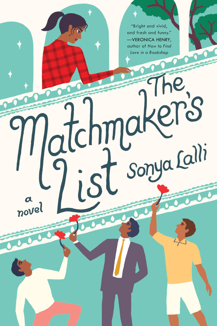 The Matchmaker's List by Sonya Lalli - Paperback cover