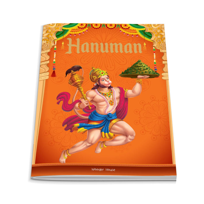 Tales from Hanuman For Children: Tales from Indian Mythology (Indian Mythology for Children) by Wonder House Books - Paperback cover