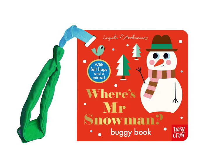 Where's Mr Snowman? (Felt Flaps) - Board Book cover