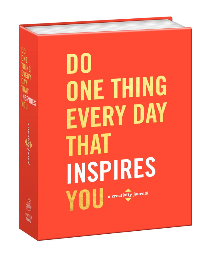 Do One Thing Every Day That Inspires You: A Creativity Journal (Do One Thing Every Day Journals) by Robie Rogge - Stationery cover