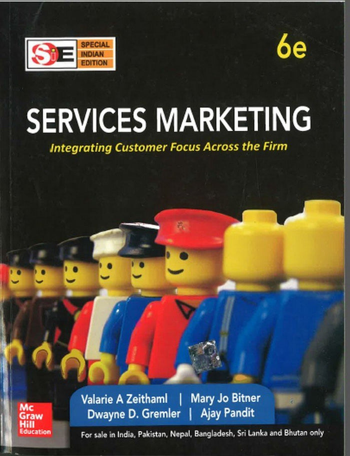Services Marketing, 6th Edition, Indian Edition by Ajay Pandit - Paperback cover