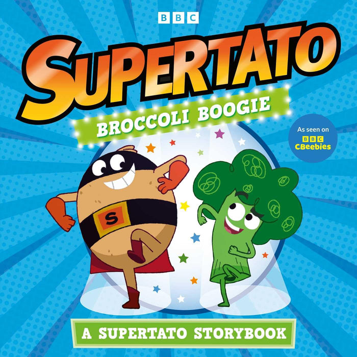 Simon Schuster Broccoli Boogie A Supertato Storybook As Seen on BBC CBeebies by Supertato - Paperback cover