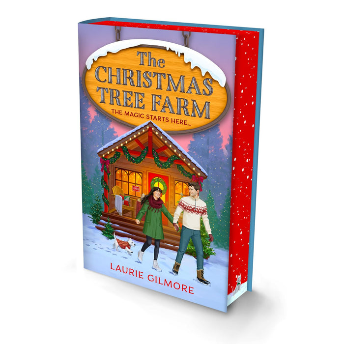 The Christmas Tree Farm (Deluxe Edition): The grumpy sunshine viral TikTok sensation in the bestselling Dream Harbor cozy spicy romance series (Book 3) by Laurie Gilmore - Hardcover cover
