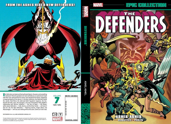 Defenders Epic Collection: Ashes, Ashes... by J.M. DeMatteis - Paperback cover