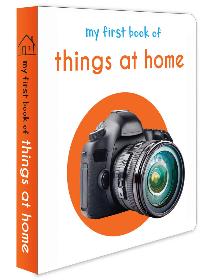 My First Book of Things at Home: First Board Book by Wonder House Books - Hardcover cover