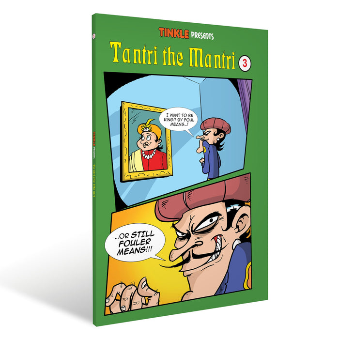 Tantri The Mantri - 3 by Tinkle - Paperback cover