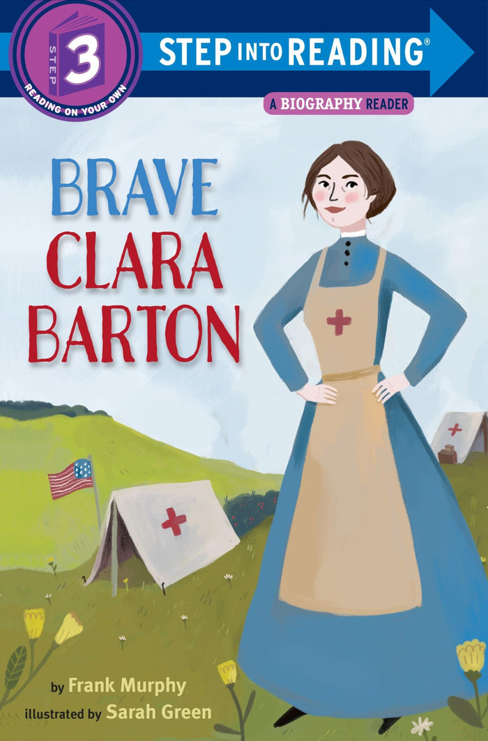 Brave Clara Barton (Step into Reading, Step 3) by Frank Murphy - Paperback cover
