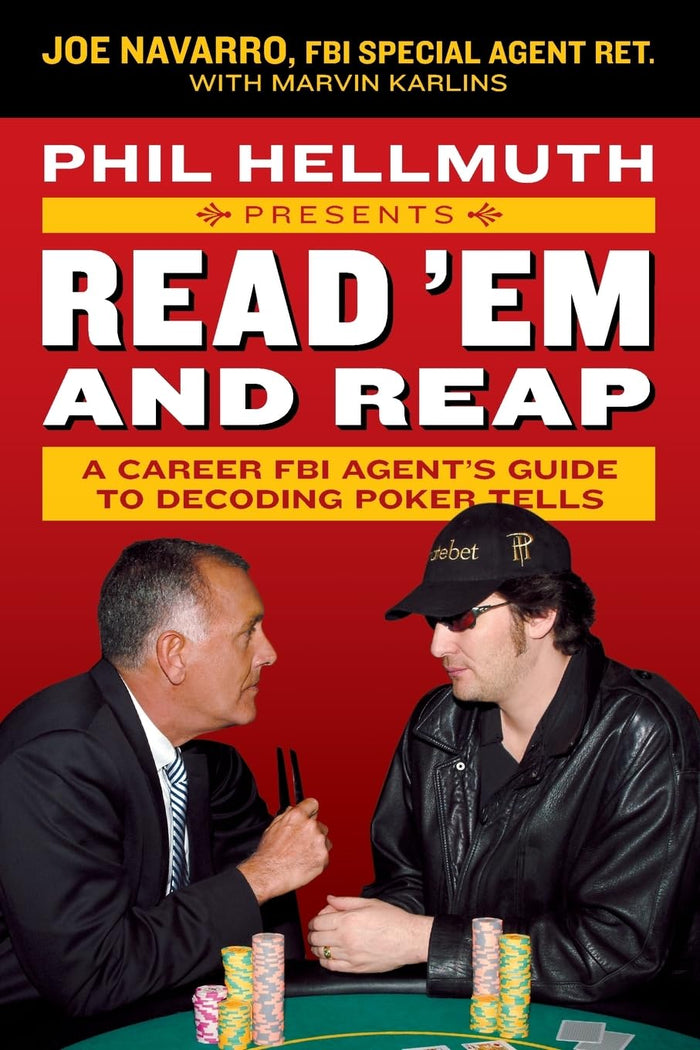 Phil Hellmuth Presents Read by Joe Navarro - Paperback cover