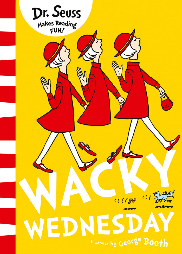 Wacky Wednesday Green Back Book Ed by Dr. Seuss - Paperback cover