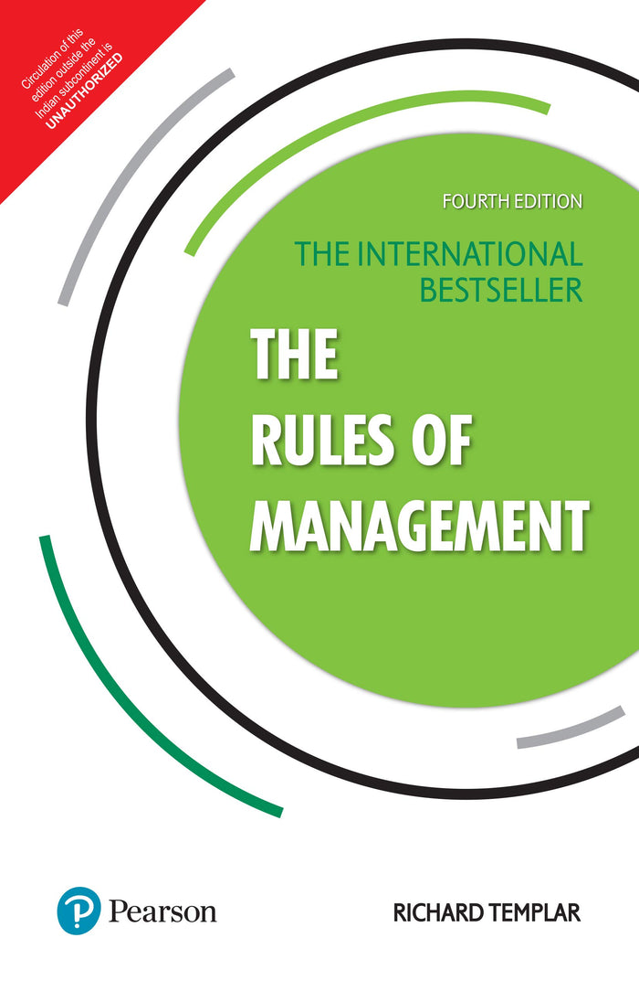 The Rules of Management by Richard Templar - Paperback cover