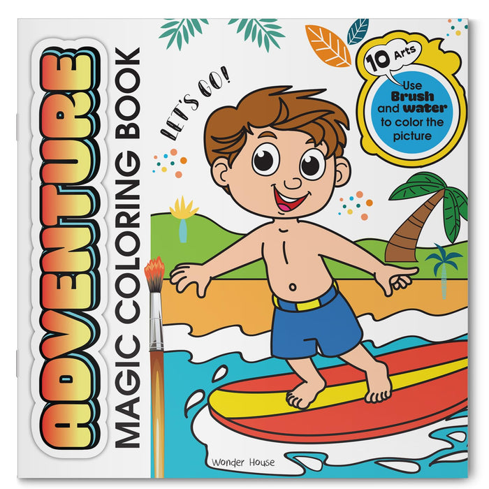 Adventure Magic Coloring Book by Wonder House Books - Paperback cover