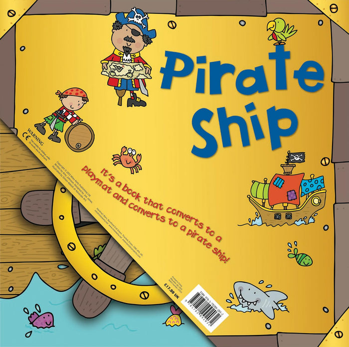 Convertible: Pirate Ship by Miles Kelly - Paperback cover