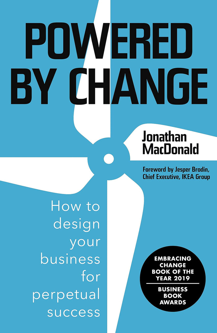Powered by Change by Jonathan MacDonald - Paperback cover