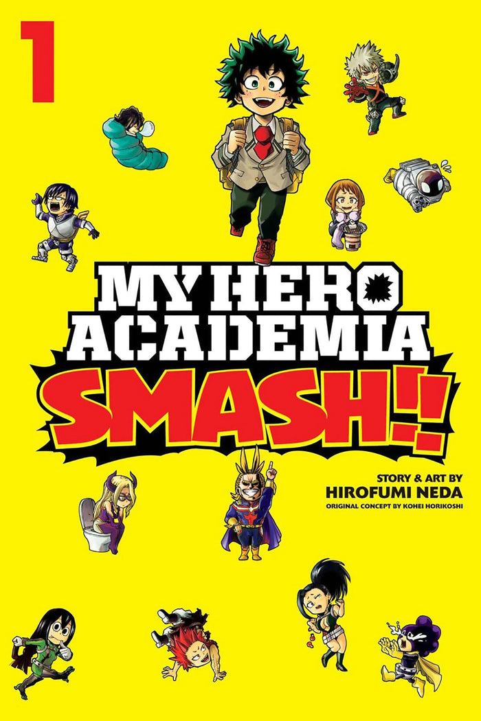 My Hero Academia Smash Series (Vol 1 3 4 5) Collection 4 Books Set By Kohei Horikoshi by Kohei Horikoshi - Paperback cover