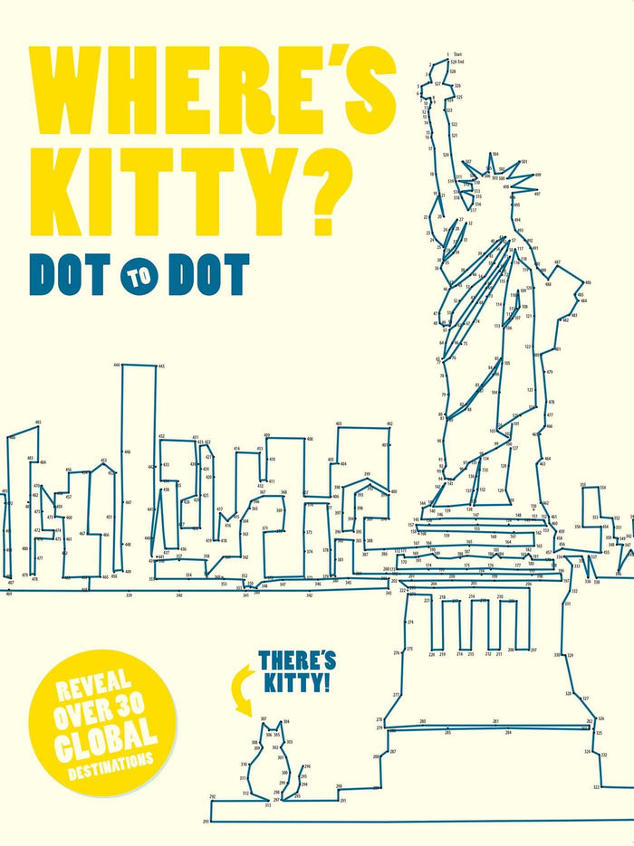 Where's Kitty? Dot-to-Dot - Paperback cover