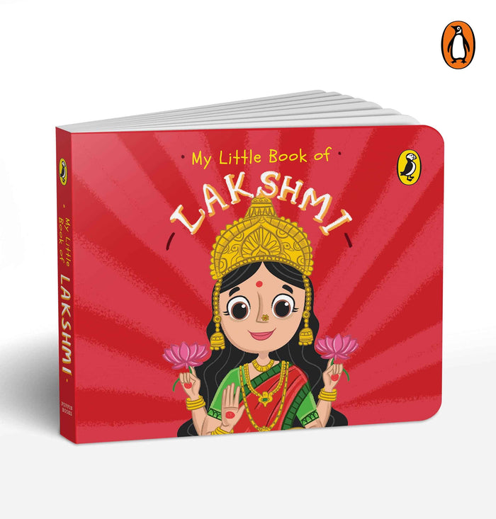 Front cover of the book 'My Little Book of Lakshmi' by Na.