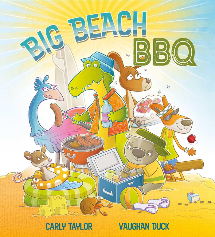 Big Beach BBQ by Carly Taylor - Hardcover cover
