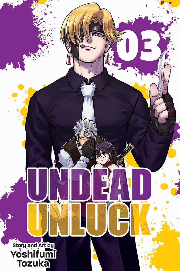 Undead Unluck, Vol. 3 by Yoshifumi Tozuka - Paperback cover