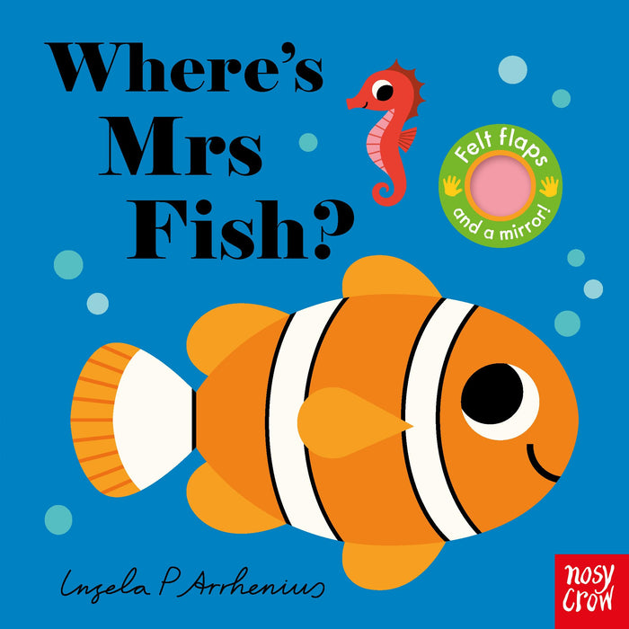 Where's Mrs Fish? by Nosy Crow - Board Book cover