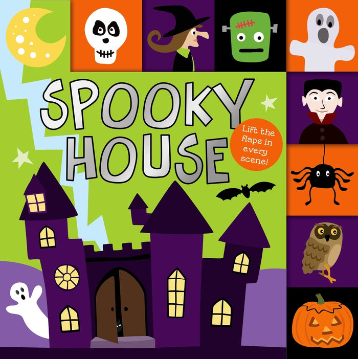 Lift-the-Flap Tab: Spooky House by Roger Priddy - Board Book cover