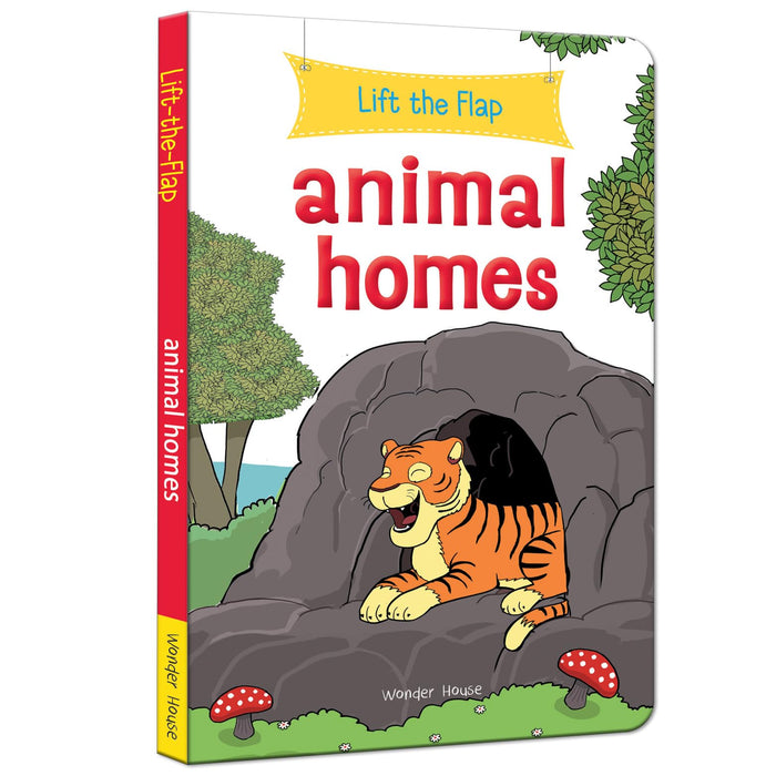 Animal Homes by Wonder House Books - Board Book cover