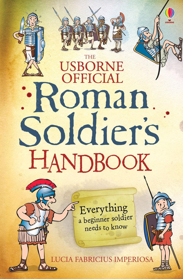 Roman Soldiers Handbook by Lesley Sims - Paperback cover