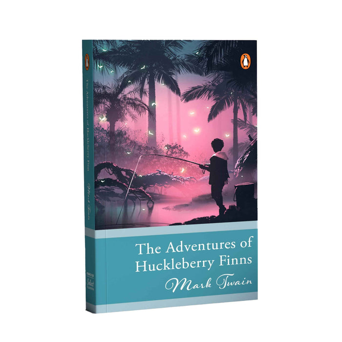 Front cover of the book 'The Adventures Of Huckleberry Finn (PB) (Select Classics)' by Mark Twain.