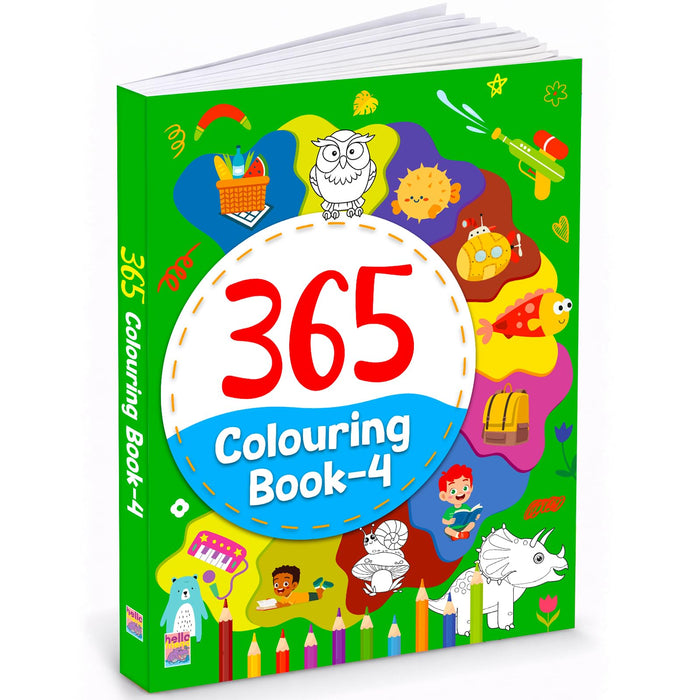 365 Colouring Book-4 - Paperback cover