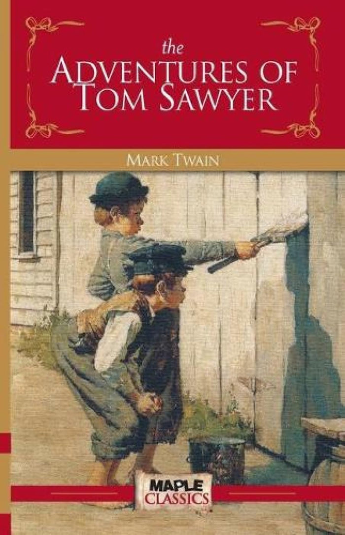 The Adventures of Tom Sawyer by Mark Twain - Paperback cover