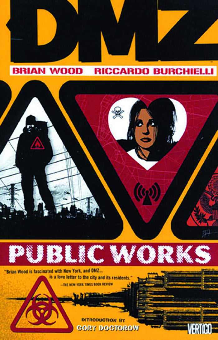 DMZ Vol. 3: Public Works by Brian Wood - Paperback cover