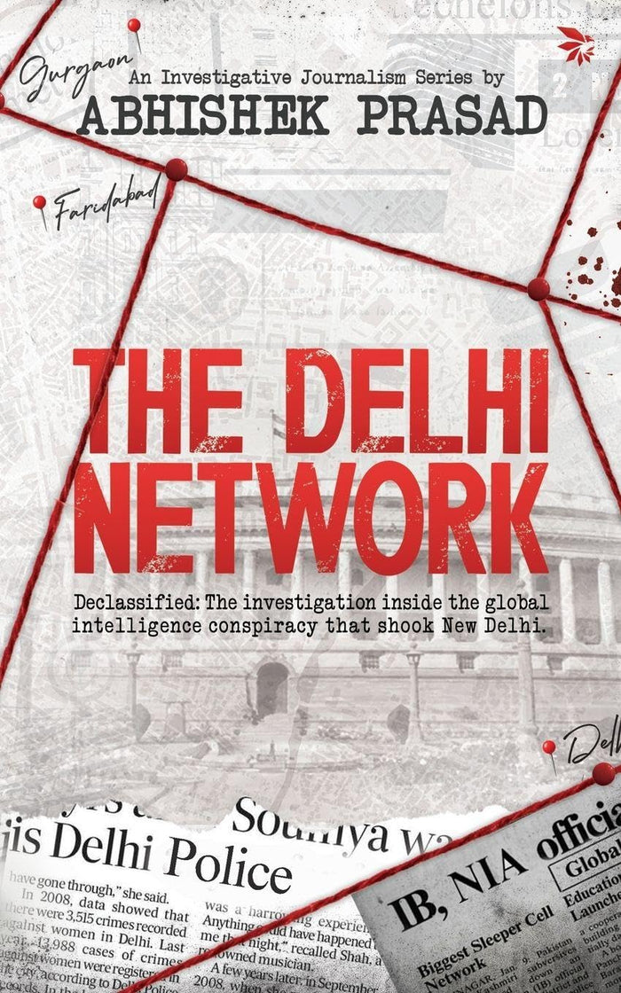 The Delhi Network by Abhishek Prasad - Paperback cover
