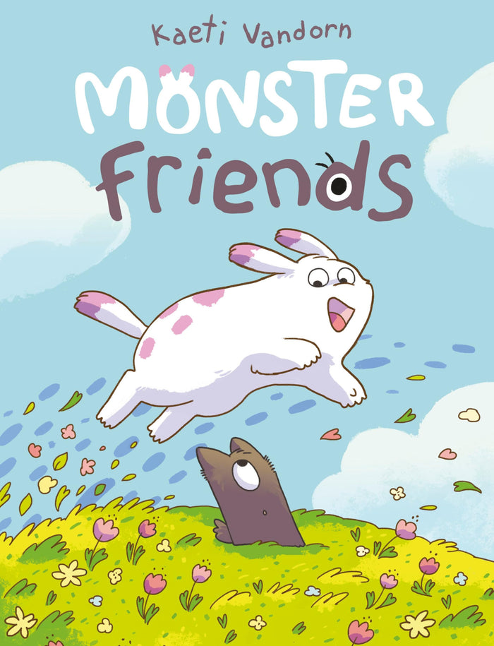 Monster Friends: (A Graphic Novel) by Kaeti Vandorn - Hardcover cover