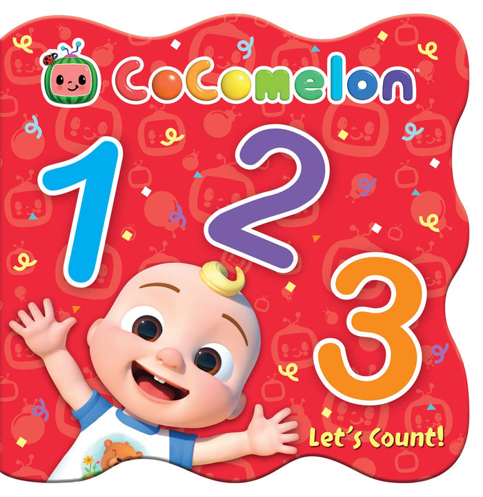 Official CoComelon 123: An easy introduction to numbers for pre-schoolers by Cocomelon - Board Book cover