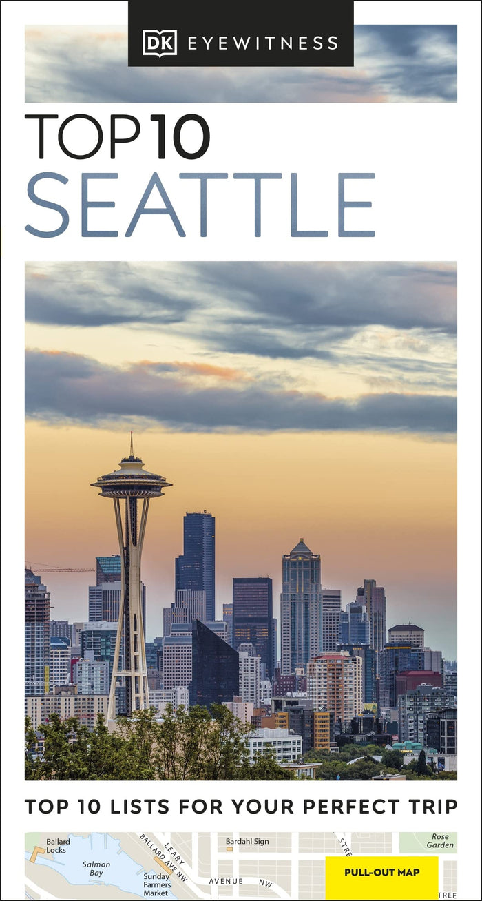 Top 10 Seattle (Pocket Travel Guide) by DK Travel - Paperback cover