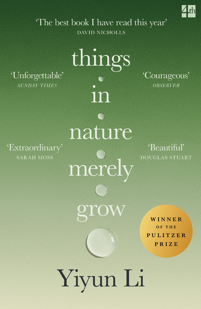Things in Nature Merely Grow by Yiyun Li - Paperback cover