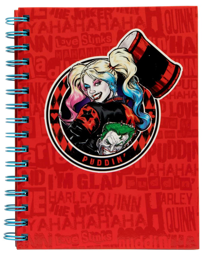 DC Comics: Harley Quinn Spiral Notebook by Insight Editions - Hardcover cover