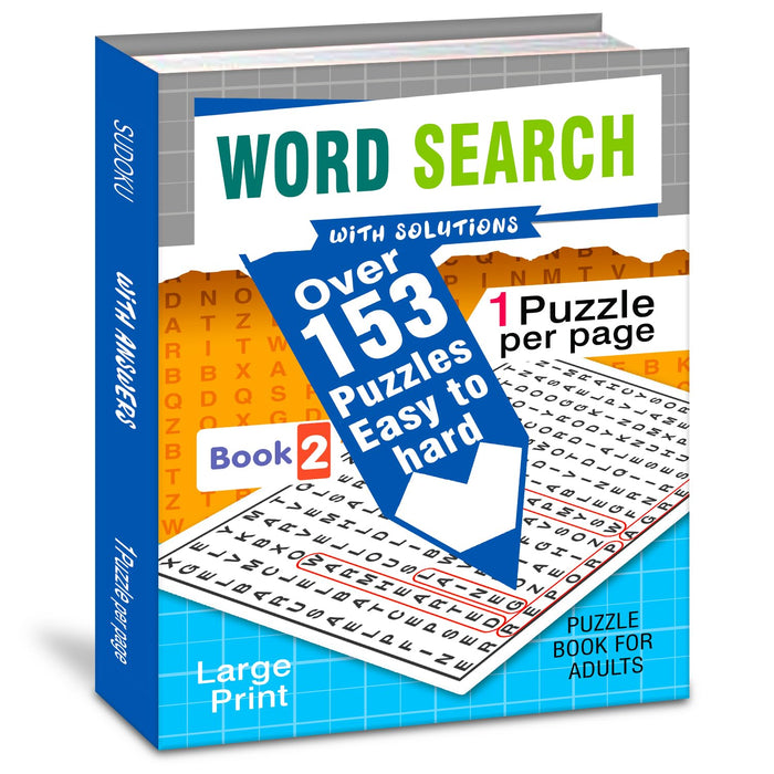 Word Search Book 2 - Paperback cover