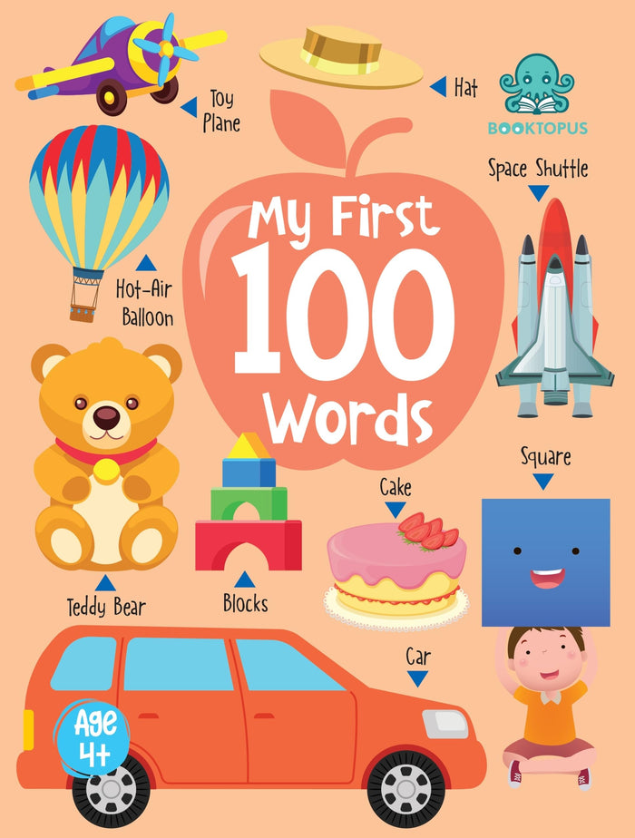 My First 100 Words Mini Board Book (My First Mini Board Book) by Booktopus - Board Book cover