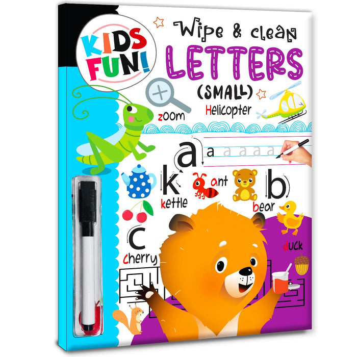 Wipe & Clean Letters - Small by Brijbasi Team - Paperback cover